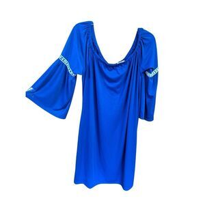 Love Squared Dress Sz 1X Royal Blue NWT